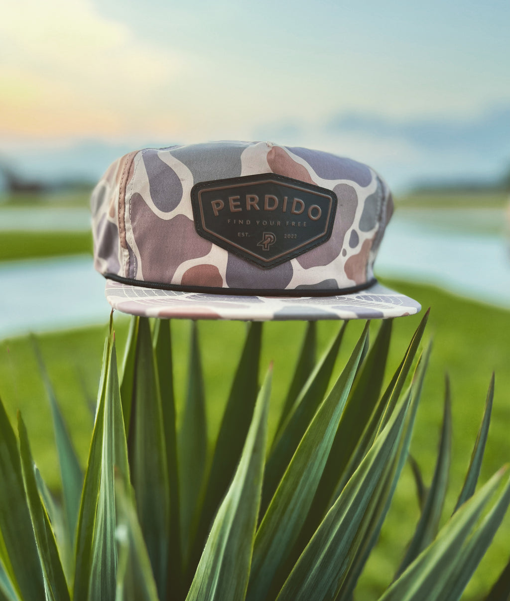 Powderhorn Camo Snapback